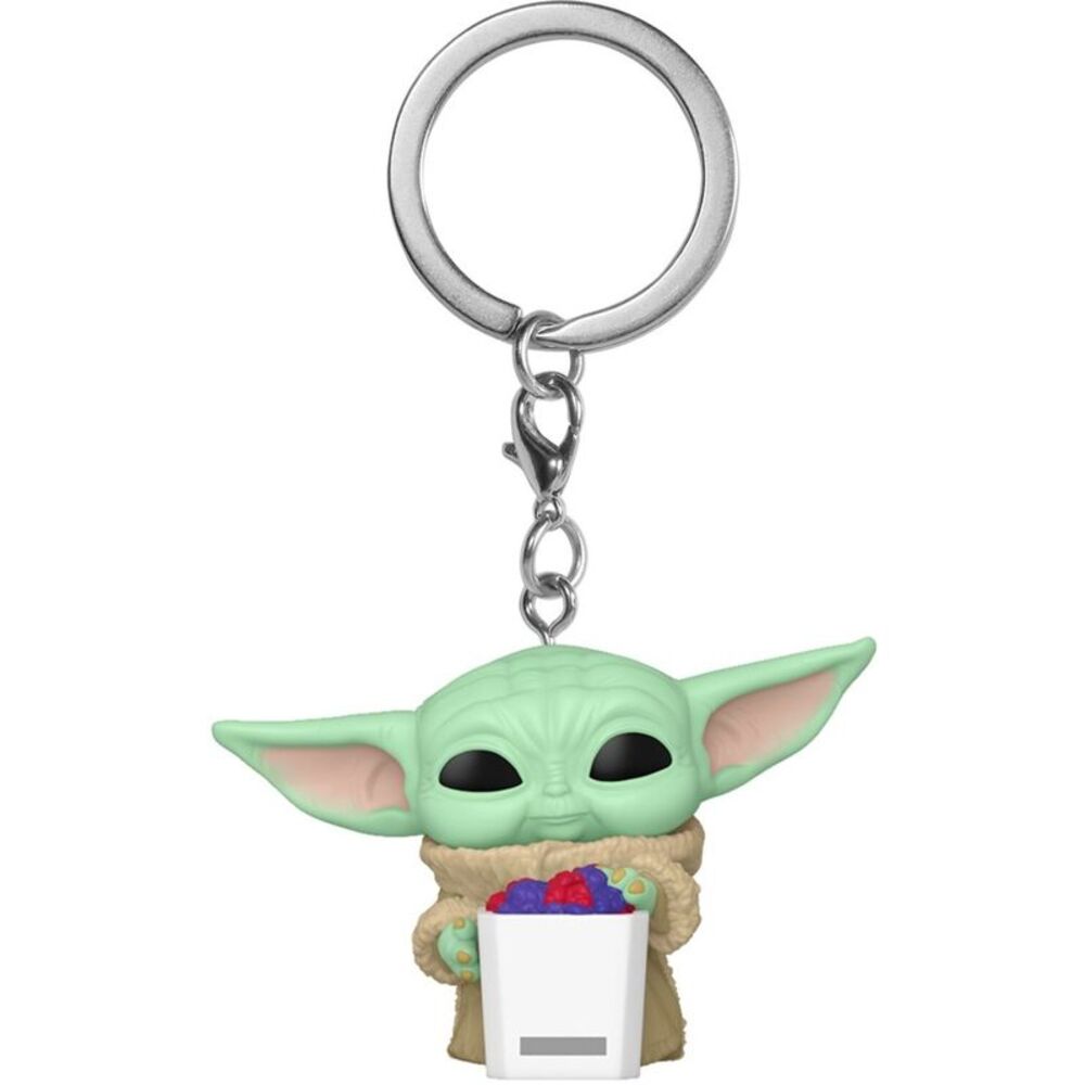 Funko Keychain: Mandalorian & Grogu - Grogu (Star Wars)  COLLECTIBLES